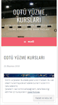 Mobile Screenshot of odtuyuzmekurslari.com